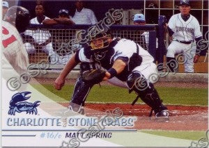 2010 Charlotte Stone Crabs Matt Spring