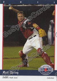 2011 Salem Red Sox Matt Spring