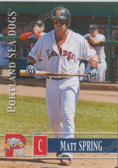 2014 Portland Sea Dogs Matt Spring