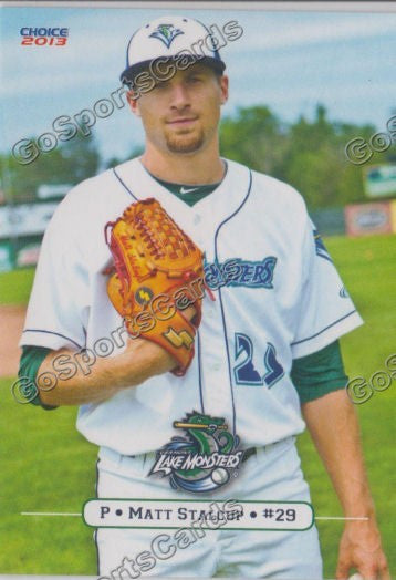 2013 Vermont Lake Monsters Matt Stalcup