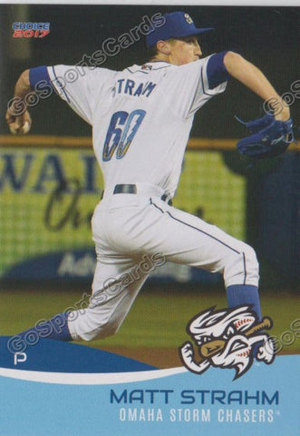 2017 Omaha Storm Chasers Matt Strahm