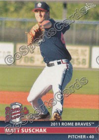 2011 Rome Braves Matt Suschak