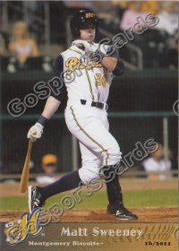 2011 Montgomery Biscuits Matt Sweeney
