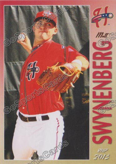 2013 Harrisburg Senators Matt Swynenberg