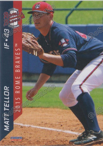2015 Rome Braves Matt Tellor