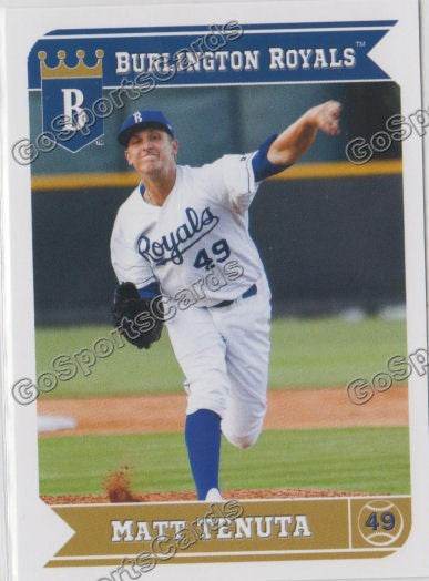 2013 Burlington Royals Matt Tenuta