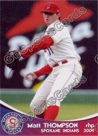2009 Spokane Indians Matt Thompson