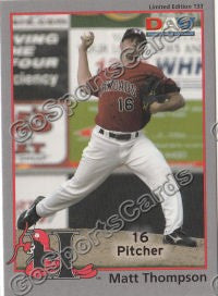 2010 Hickory Crawdads DAV Matt Thompson