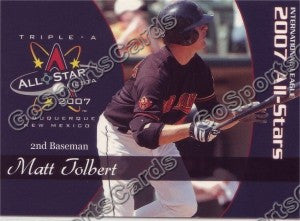2007 International League All Star Choice Matt Tolbert