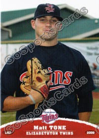 2009 Elizabethton Twins Matt Tone
