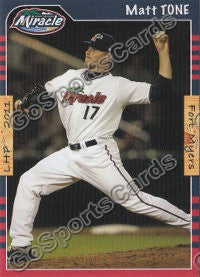 2011 Fort Myers Miracle Matt Tone