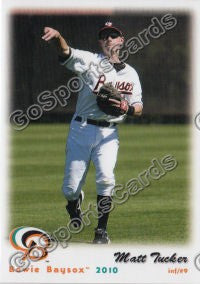 2010 Bowie Baysox Matt Tucker