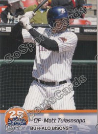2012 Buffalo Bisons Matt Tuiasosopo