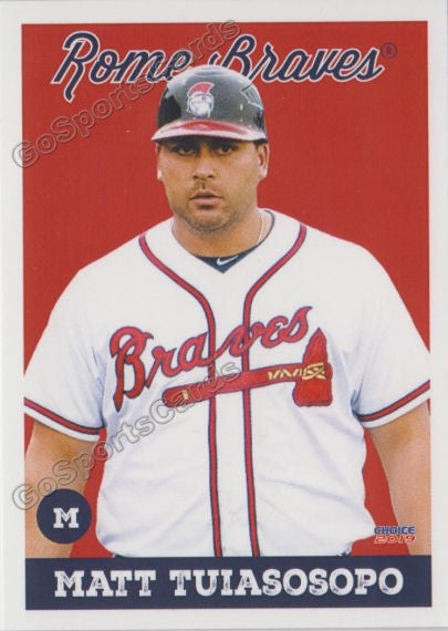 2019 Rome Braves Matt Tuiasosopo