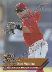2010 Batavia Muckdogs Matt Valaika