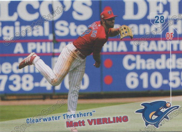 2019 Clearwater Threshers Matt Vierling