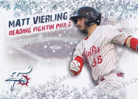 2021 Reading Fightin Phils Holiday Matt Vierling