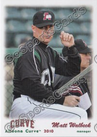 2010 Altoona Curve Matt Walbeck