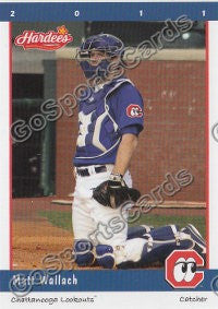 2011 Chattanooga Lookouts Matt Wallach