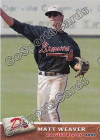 2009 Danville Braves Matt Weaver
