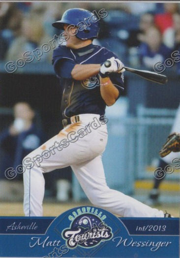 2013 Asheville Tourists Matt Wessinger