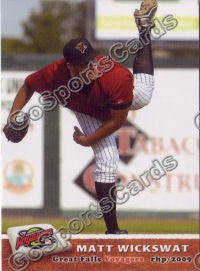 2009 Great Falls Voyagers Matt Wickswat