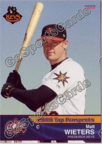 2008 Carolina League Top Prospects Matt Wieters