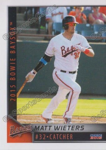 2015 Bowie Baysox Update Matt Wieters