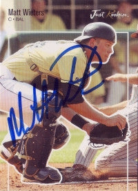 Matt Wieters 2007 Just Minors Just Rookies #62 (Autograph)