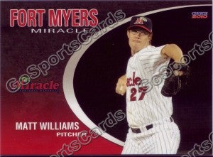 2010 Fort Myers Miracle Matt Williams