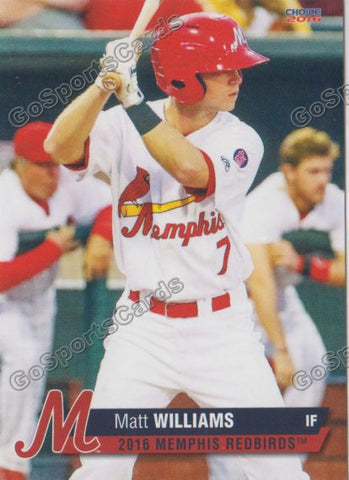 2016 Memphis Redbirds Matt Williams