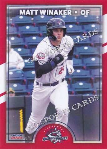 2022 Binghamton Rumble Ponies Matt Winaker