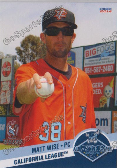 2014 California League All Star Matt Wise