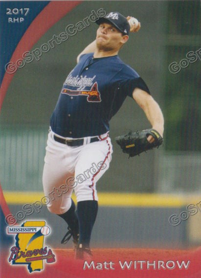 2017 Mississippi Braves Matt Withrow
