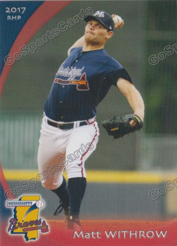 2017 Mississippi Braves Matt Withrow