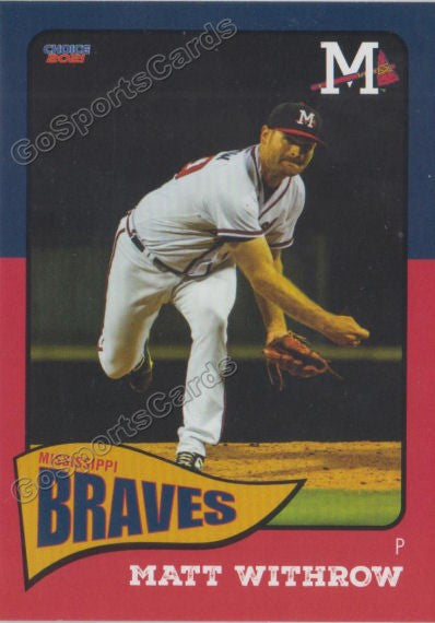 2021 Mississippi Braves Matt Withrow