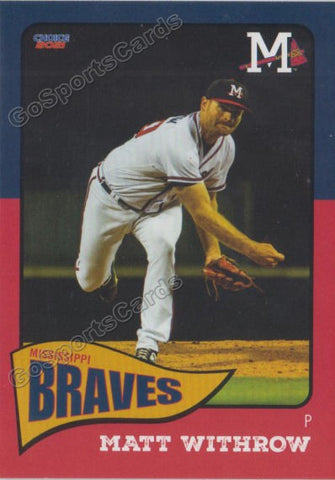 2021 Mississippi Braves Matt Withrow
