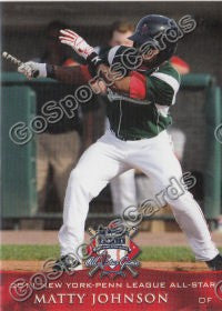 2011 New York Penn League All Star NYPL Matty Johnson
