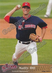 2011 Lowell Spinners Matty Ott