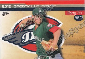 2012 Greenville Drive Matty Ott