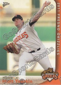 2011 Fresno Grizzlies Matt Yourkin