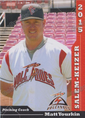 2015 Salem Keizer Volcanoes Matt Yourkin