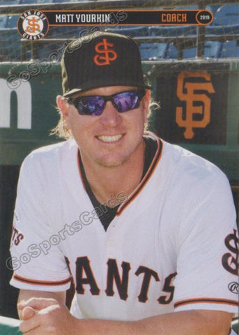 2019 San Jose Giants Matt Yourkin