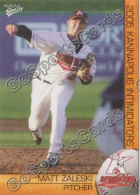 2005 Kannapolis Intimidators Matt Zaleski