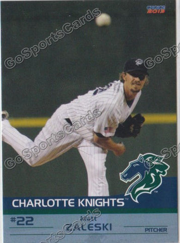 2013 Charlotte Knights Matt Zaleski