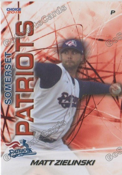2014 Somerset Patriots Matt Zielinski