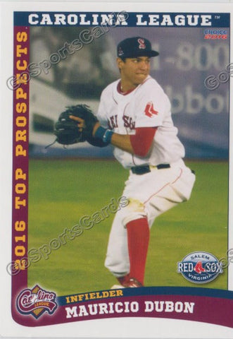 2016 Carolina League Top Prospect Mauricio Dubon