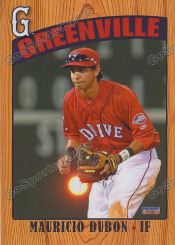 2017 Greenville Drive 2015 ReIssue Mauricio Dubon