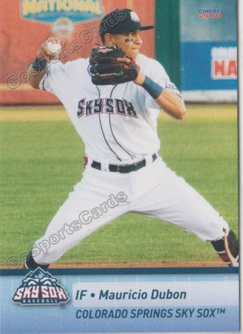 2018 Colorado Springs Sky Sox Mauricio Dubon