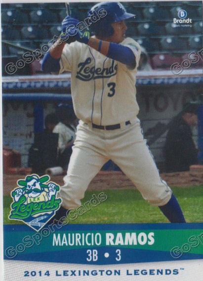 2014 Lexington Legends Mauricio Ramos